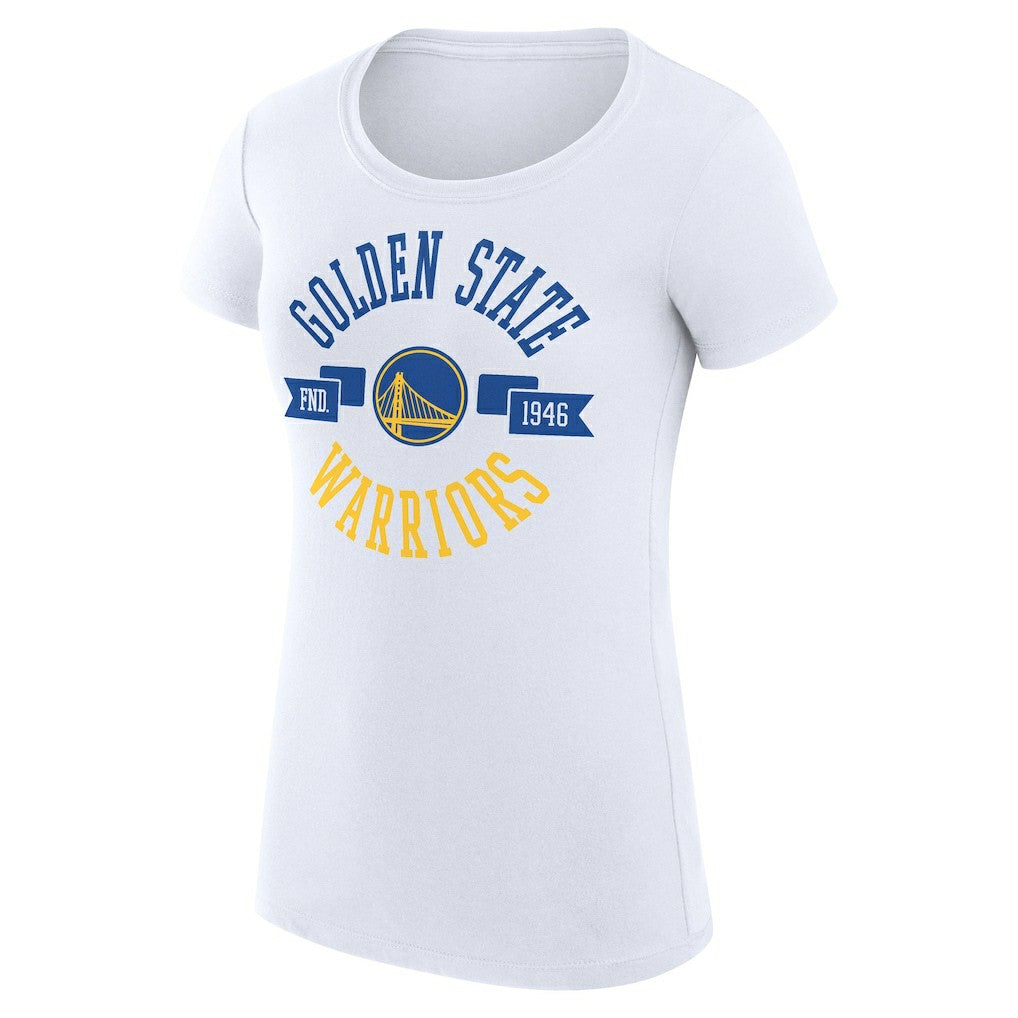 NBA Golden State Warriors G-III 4Her by Carl Banks Women's Super-Slim Fit Lightweight Large City Logo T-Shirt sale