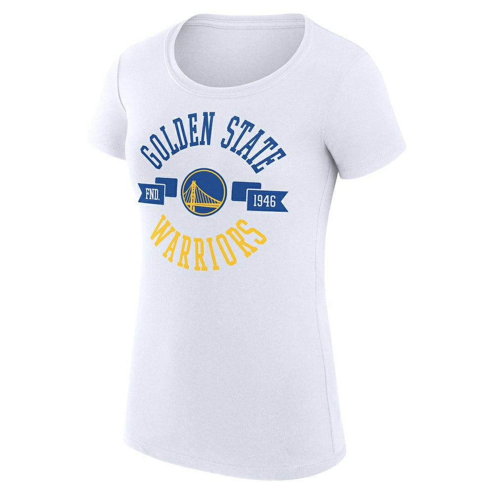 NBA Golden State Warriors G-III 4Her by Carl Banks Women's Super-Slim Fit Lightweight Large City Logo T-Shirt sale