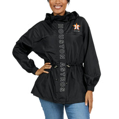 MLB Houston Astros WEAR by Erin Andrews Women's Full-Zip Windbreaker Hoodie Jacket