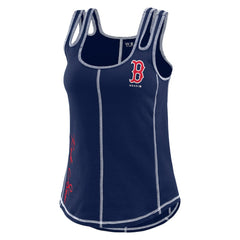 MLB Boston Red Sox WEAR by Erin Andrews Women's Contrast Stitch Tank Top