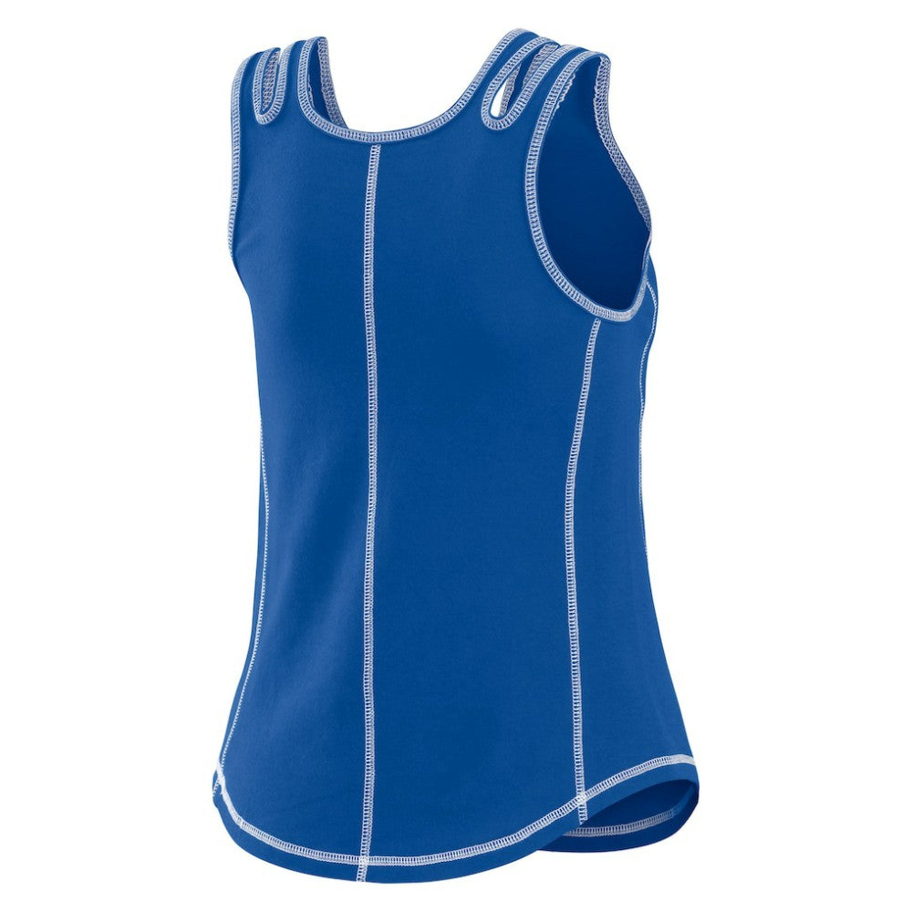 MLB Chicago Cubs WEAR by Erin Andrews Women's Contrast Stitch Tank Top