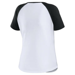 MLB San Francisco Giants WEAR by Erin Andrews Women's Fitted Henley Raglan T-Shirt