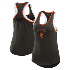 MLB San Francisco Giants WEAR by Erin Andrews Women's Colorblock Racerback Tank Top