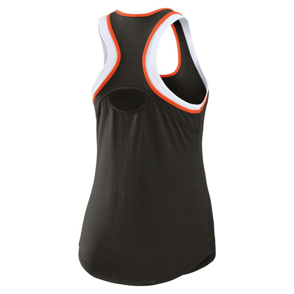 MLB San Francisco Giants WEAR by Erin Andrews Women's Colorblock Racerback Tank Top