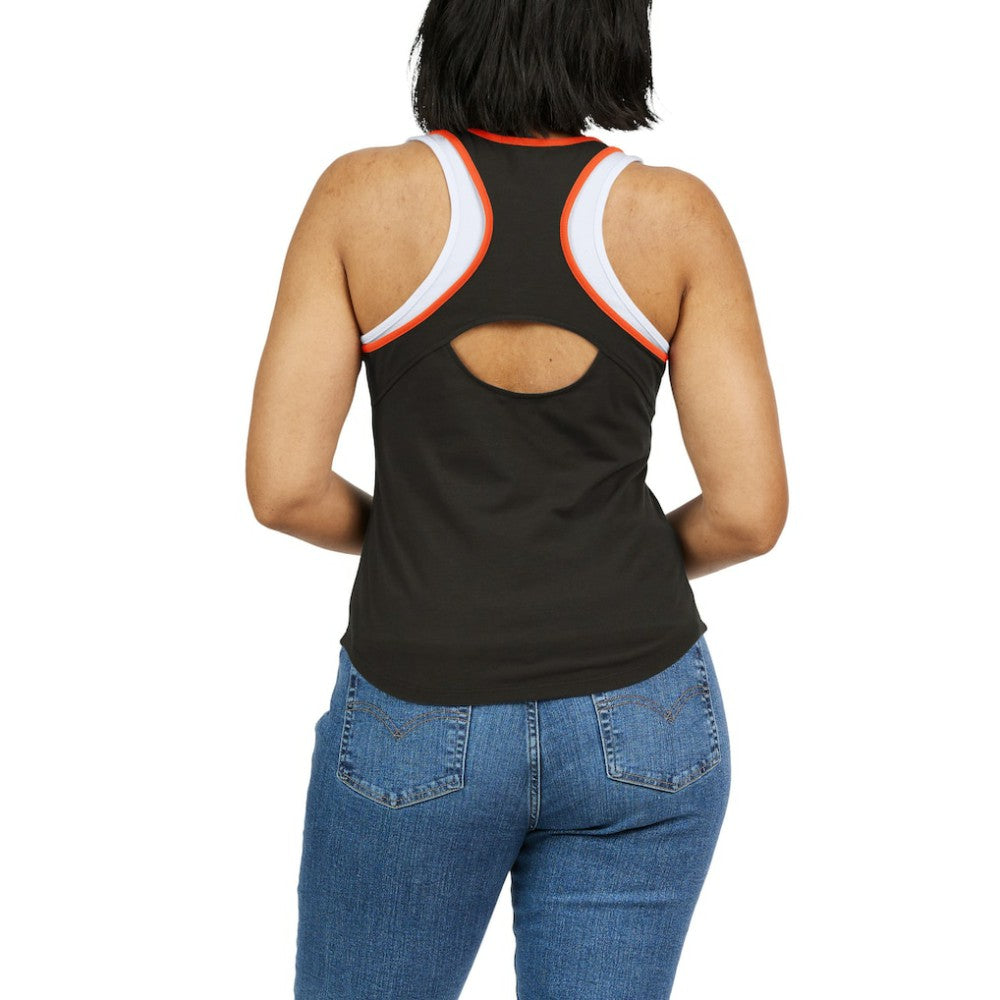 MLB San Francisco Giants WEAR by Erin Andrews Women's Colorblock Racerback Tank Top