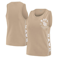 MLB Tampa Bay Rays WEAR by Erin Andrews Women's Tonal Tank Top
