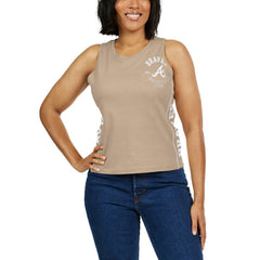 MLB Atlanta Braves WEAR by Erin Andrews Women's Tonal Tank Top