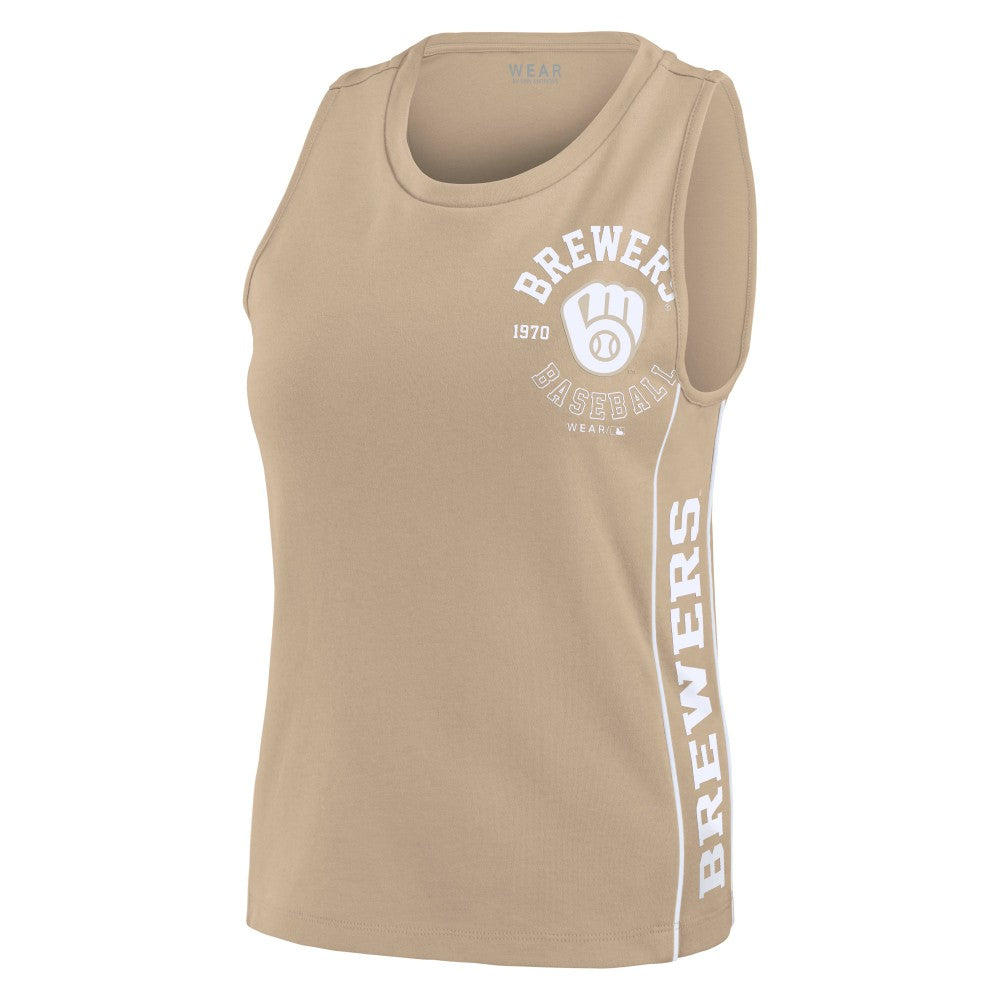 MLB Milwaukee Brewers WEAR by Erin Andrews Women's Tonal Tank Top