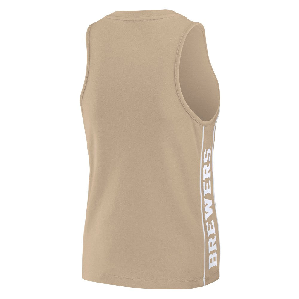 MLB Milwaukee Brewers WEAR by Erin Andrews Women's Tonal Tank Top