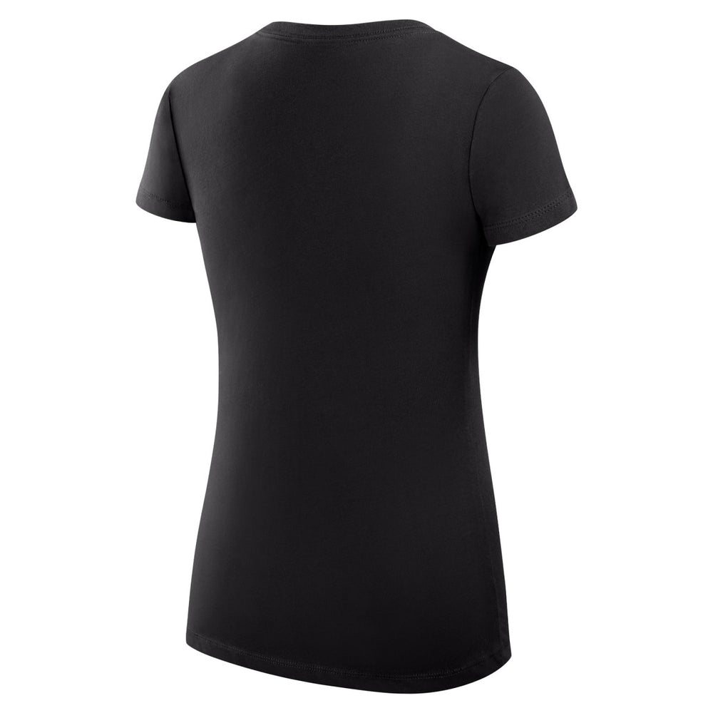 NBA San Antonio Spurs G-III 4Her by Carl Banks Women's Super-Slim Fit Lightweight Large City Logo V-Neck T-Shirt