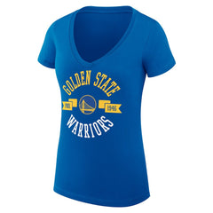 NBA Golden State Warriors G-III 4Her by Carl Banks Women's Super-Slim Fit Lightweight Large City Logo V-Neck T-Shirt sale