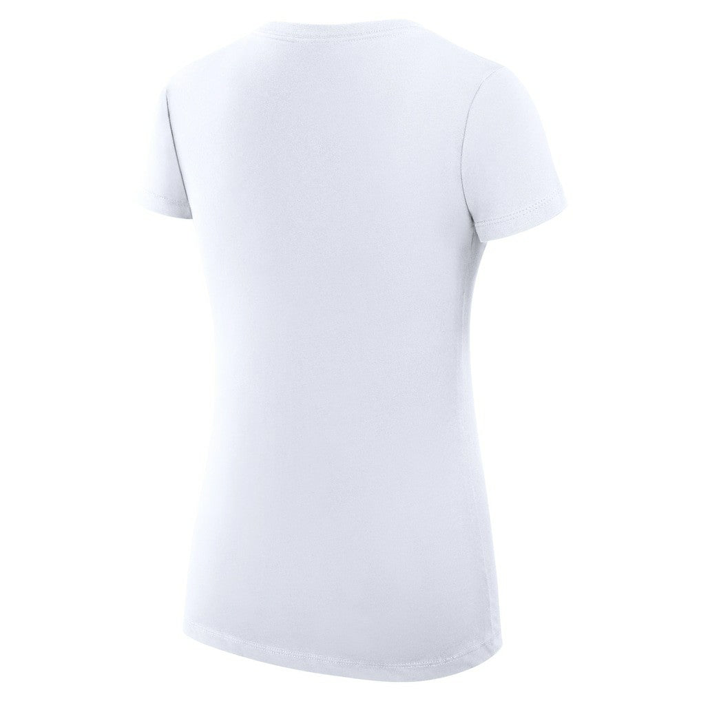 NBA Minnesota Timberwolves G-III 4Her by Carl Banks Women's Super-Slim Fit Lightweight Large City Logo V-Neck T-Shirt