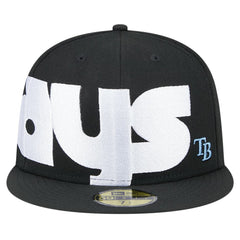 MLB Tampa Bay Rays New Era Checkered Undervisor 59FIFTY Fitted Hat