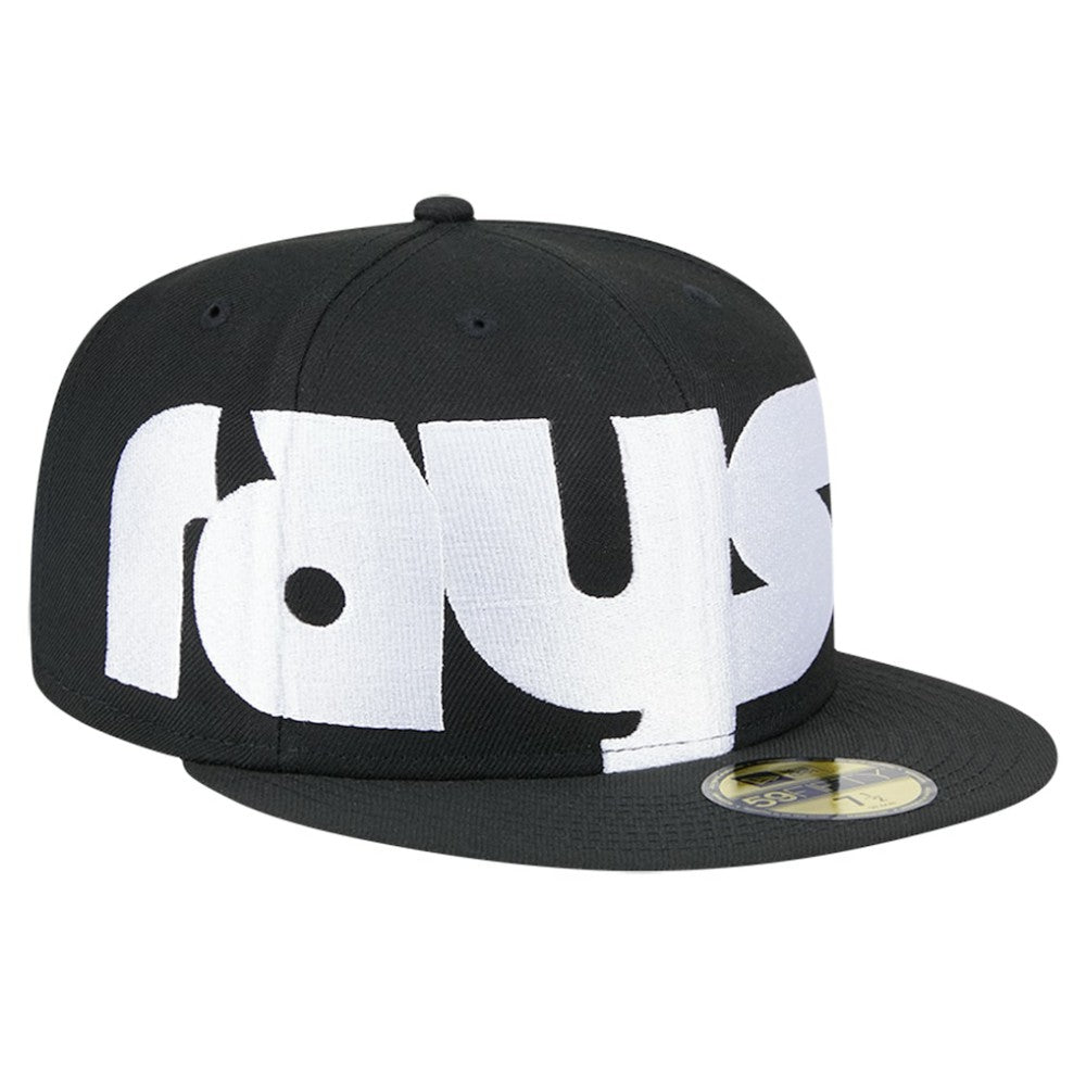 MLB Tampa Bay Rays New Era Checkered Undervisor 59FIFTY Fitted Hat