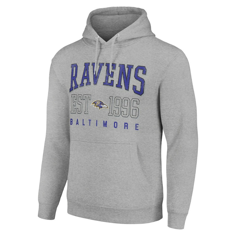 Starter Unisex Throwback Logo Pullover Hoodie - Baltimore Ravens
