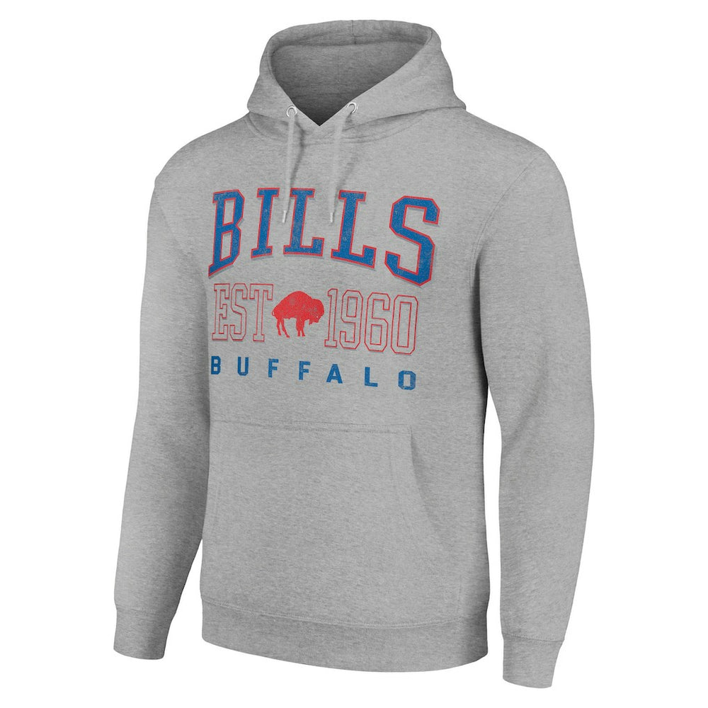 Starter Unisex Throwback Logo Pullover Hoodie - Buffalo Bills