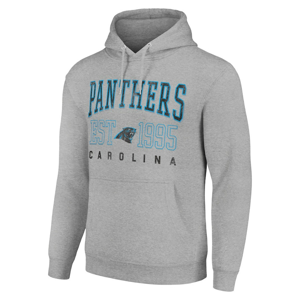 Starter Unisex Throwback Logo Pullover Hoodie - Carolina Panthers