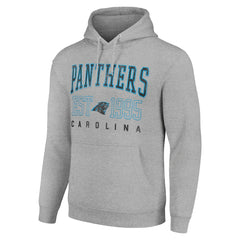 Starter Unisex Throwback Logo Pullover Hoodie - Carolina Panthers