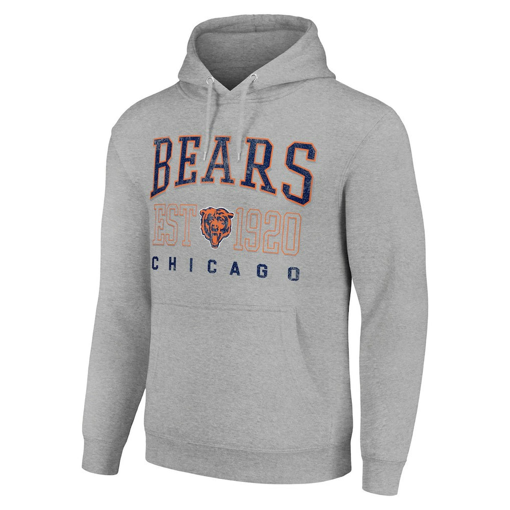 Starter Unisex Throwback Logo Pullover Hoodie - Chicago Bears