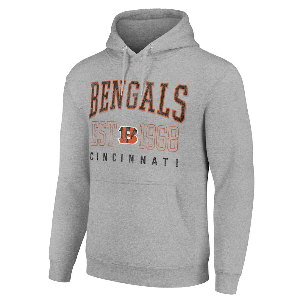 Starter Unisex Throwback Logo Pullover Hoodie - Cincinnati Bengals