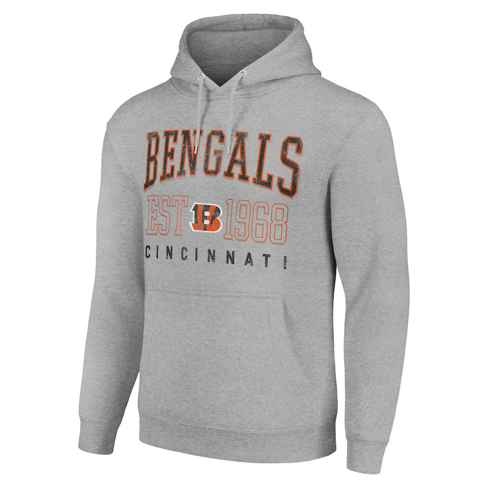 Starter Unisex Throwback Logo Pullover Hoodie - Cincinnati Bengals