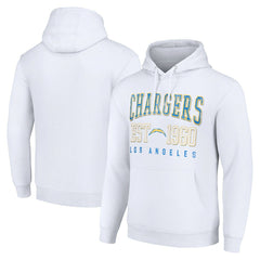 Starter Unisex Throwback Logo Pullover Hoodie - Los Angeles Chargers