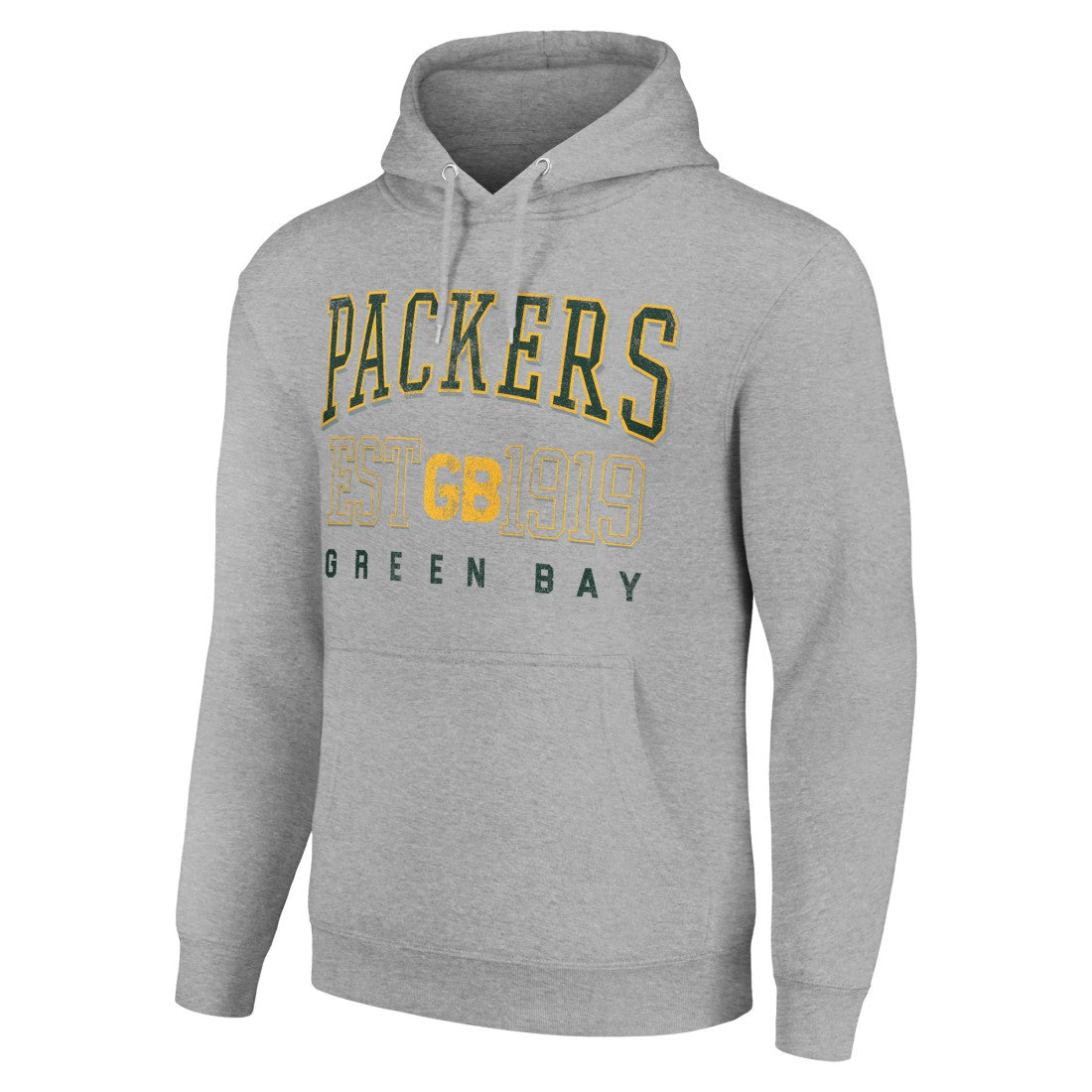 Starter Unisex Throwback Logo Pullover Hoodie - Green Bay Packers