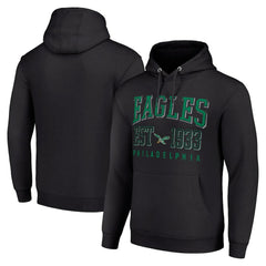 Starter Unisex Throwback Logo Pullover Hoodie - Philadelphia Eagles