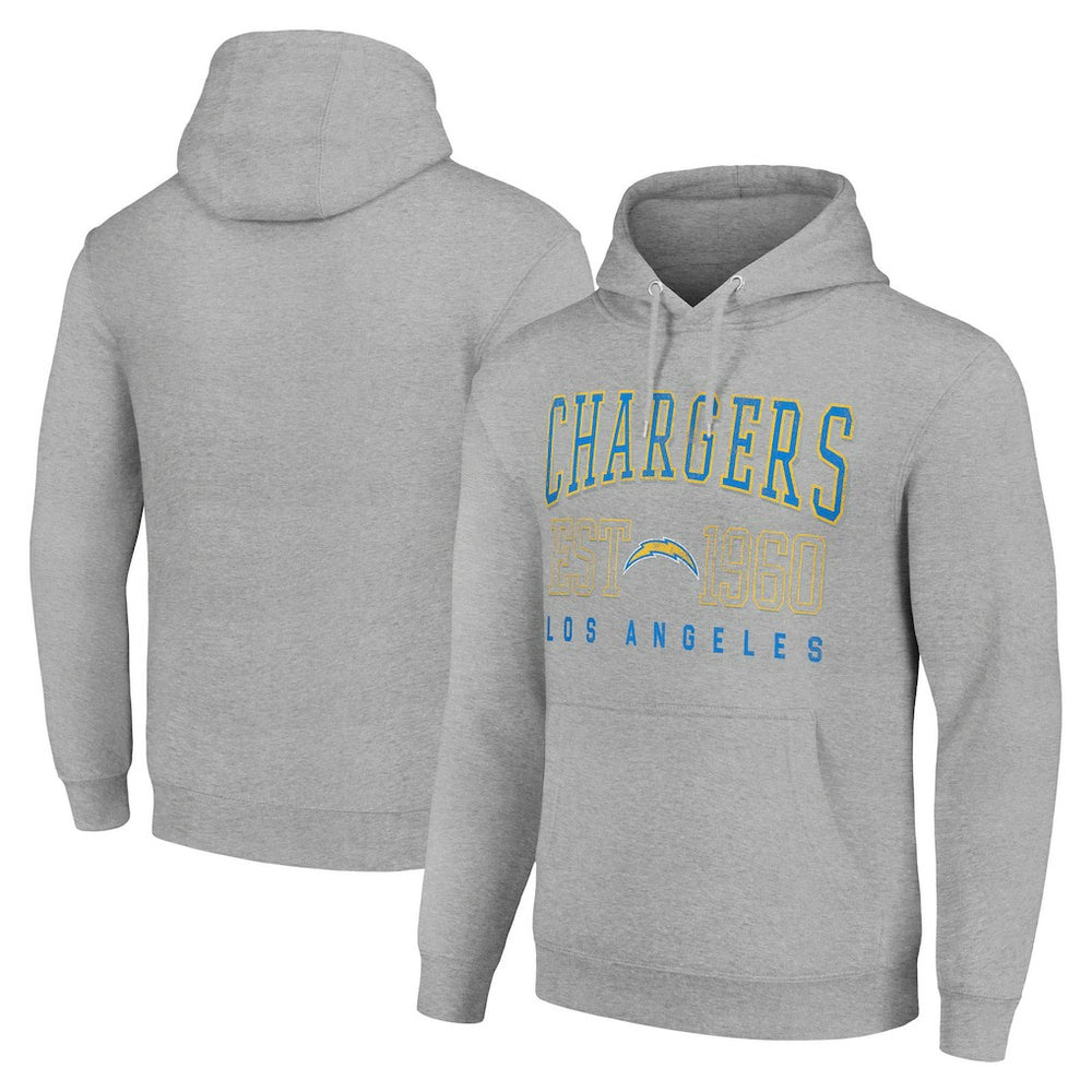 Starter Unisex Throwback Logo Pullover Hoodie - Los Angeles Chargers