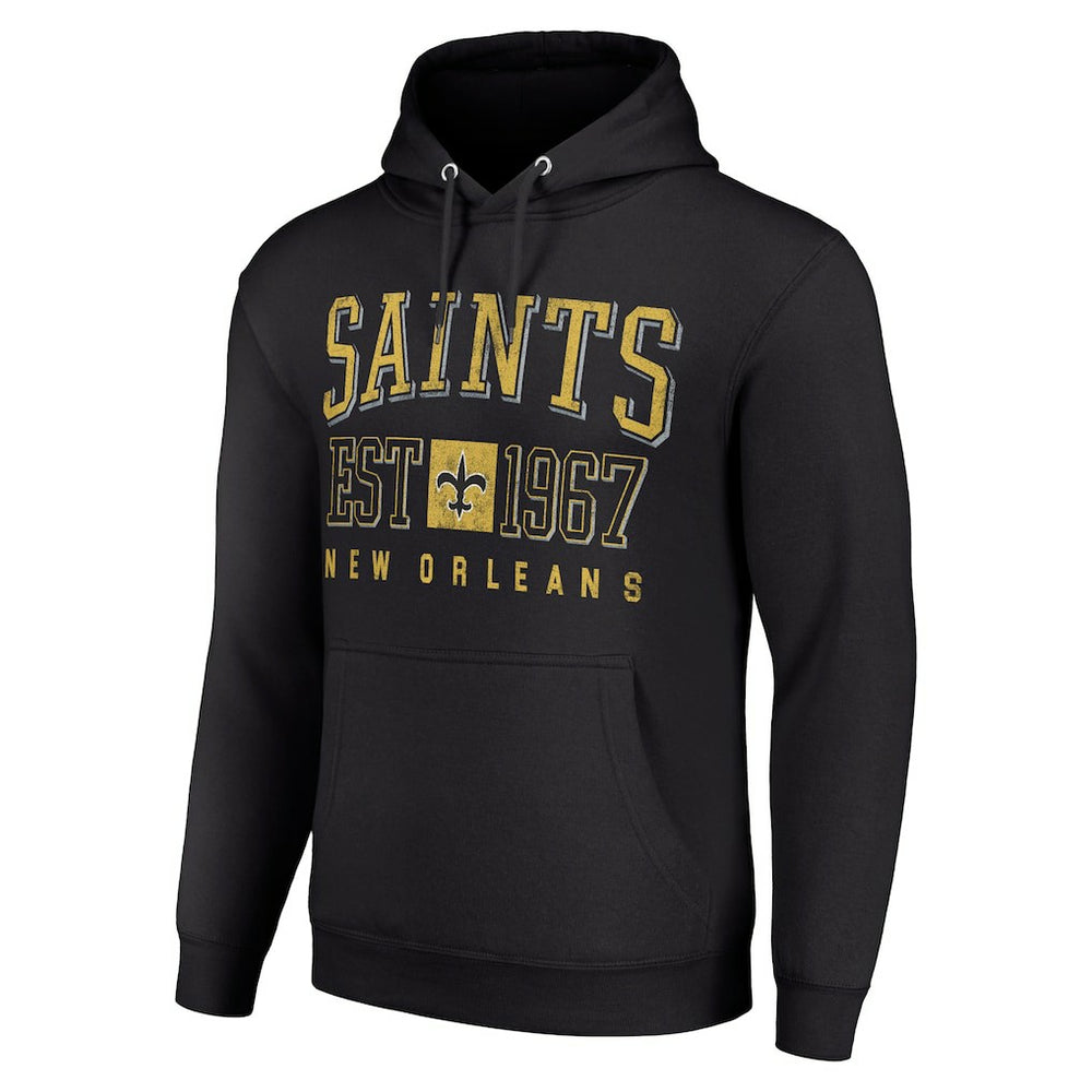 Starter Unisex Throwback Logo Pullover Hoodie - New Orleans Saints