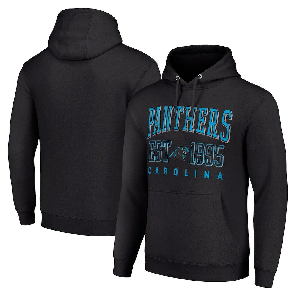 Starter Unisex Throwback Logo Pullover Hoodie - Carolina Panthers
