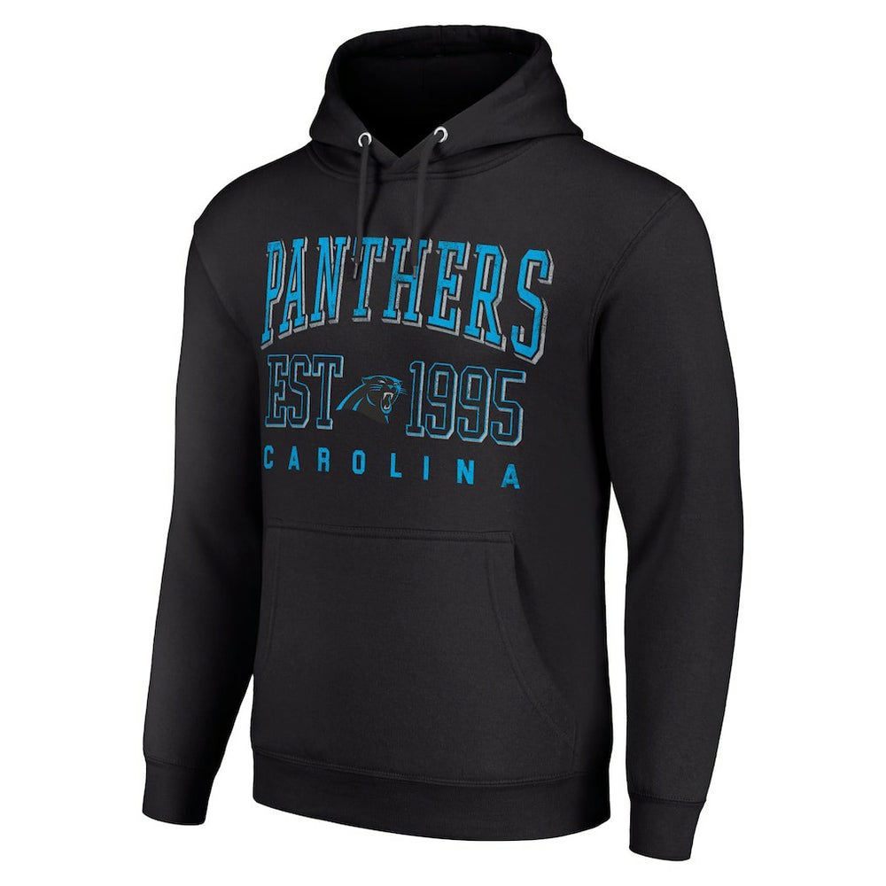 Starter Unisex Throwback Logo Pullover Hoodie - Carolina Panthers