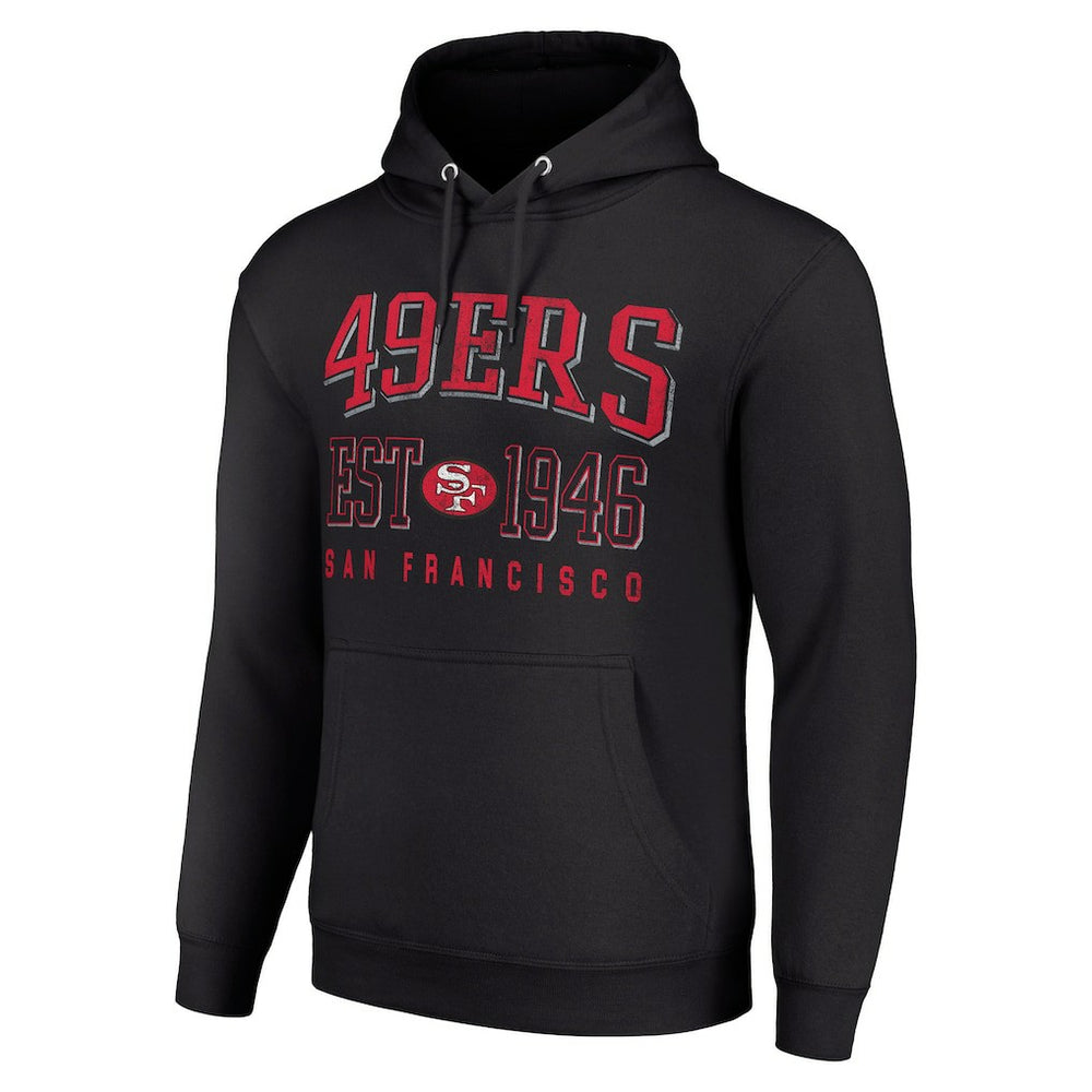 Starter Unisex Throwback Logo Pullover Hoodie - San Francisco 49ers