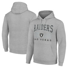 Starter Unisex Throwback Logo Pullover Hoodie - Las Vegas Raiders