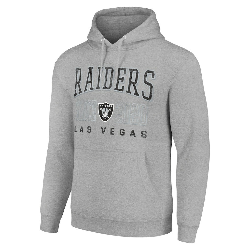 Starter Unisex Throwback Logo Pullover Hoodie - Las Vegas Raiders