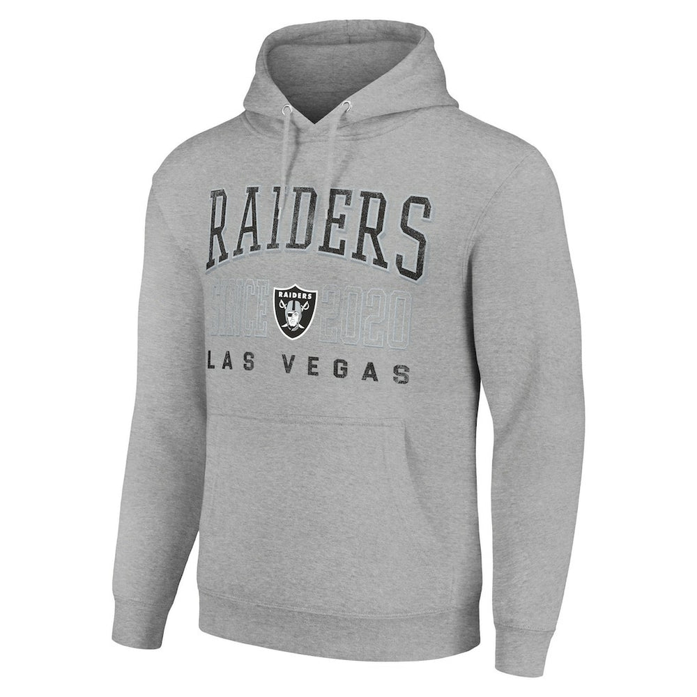Starter Unisex Throwback Logo Pullover Hoodie - Las Vegas Raiders