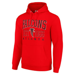 Starter Unisex Throwback Logo Pullover Hoodie - Atlanta Falcons