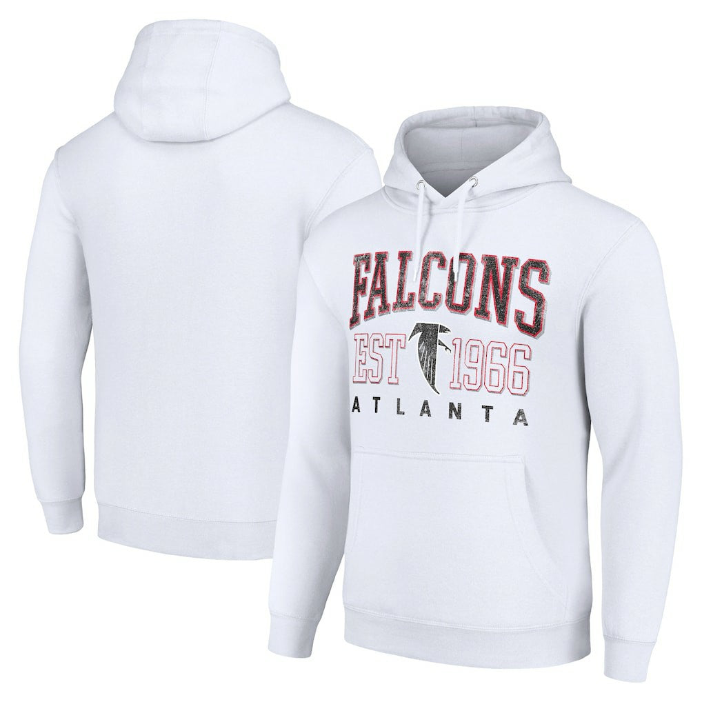 Starter Unisex Throwback Logo Pullover Hoodie - Atlanta Falcons