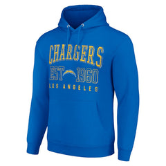 Starter Unisex Throwback Logo Pullover Hoodie - Los Angeles Chargers