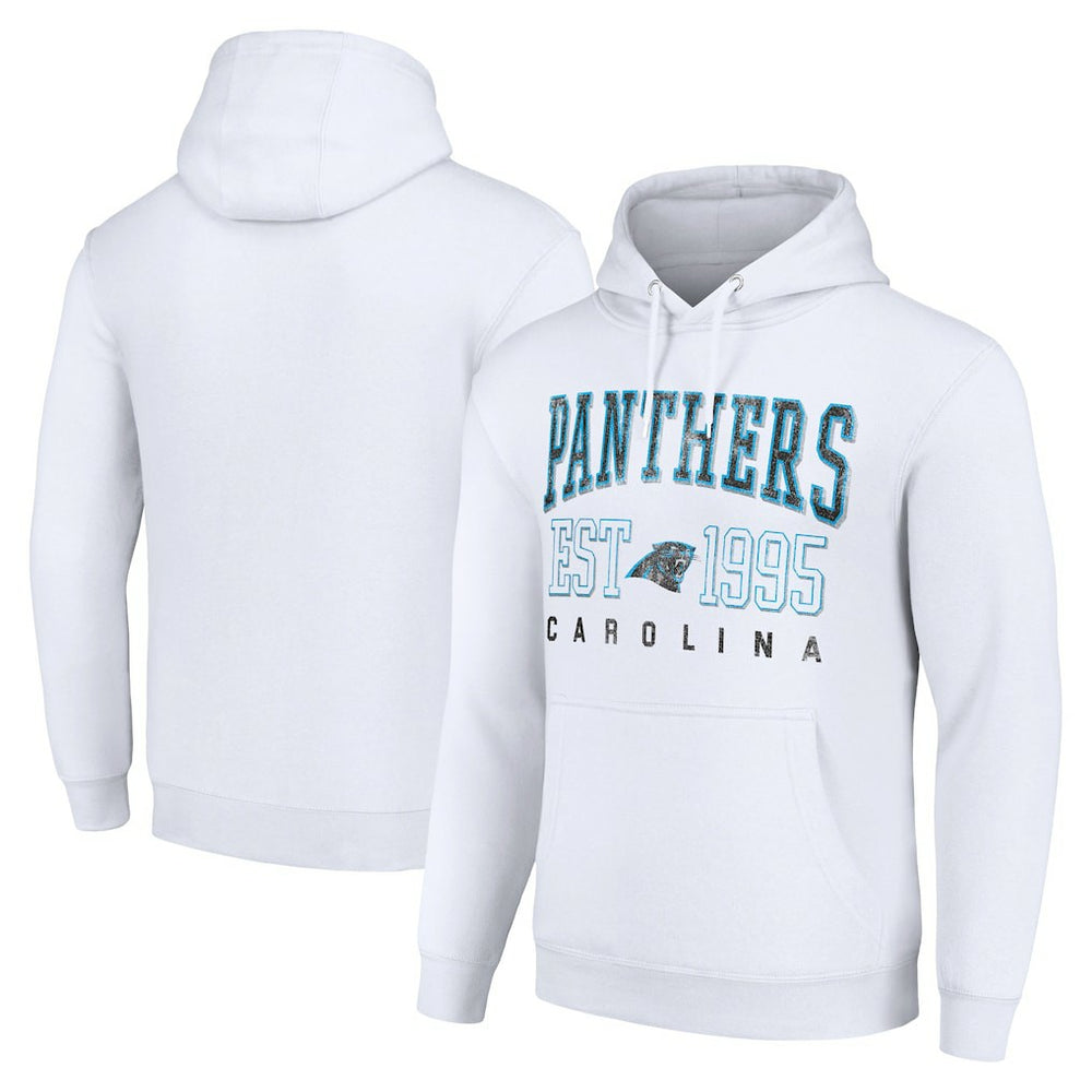 Starter Unisex Throwback Logo Pullover Hoodie - Carolina Panthers