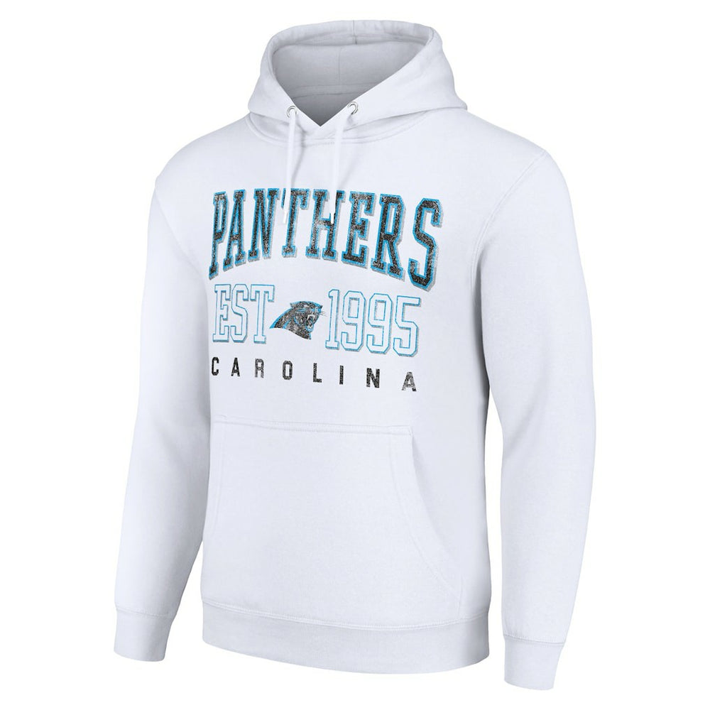 Starter Unisex Throwback Logo Pullover Hoodie - Carolina Panthers
