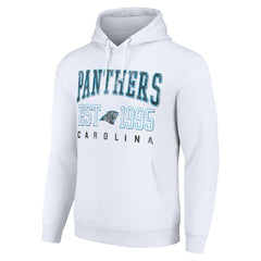 Starter Unisex Throwback Logo Pullover Hoodie - Carolina Panthers
