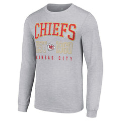 Starter Throwback Logo Long Sleeve T-Shirt - Kansas City Chiefs