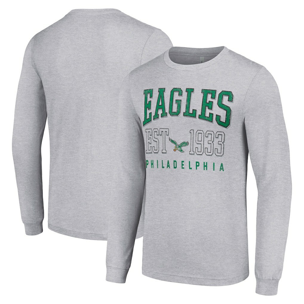Starter Throwback Logo Long Sleeve T-Shirt - Philadelphia Eagles