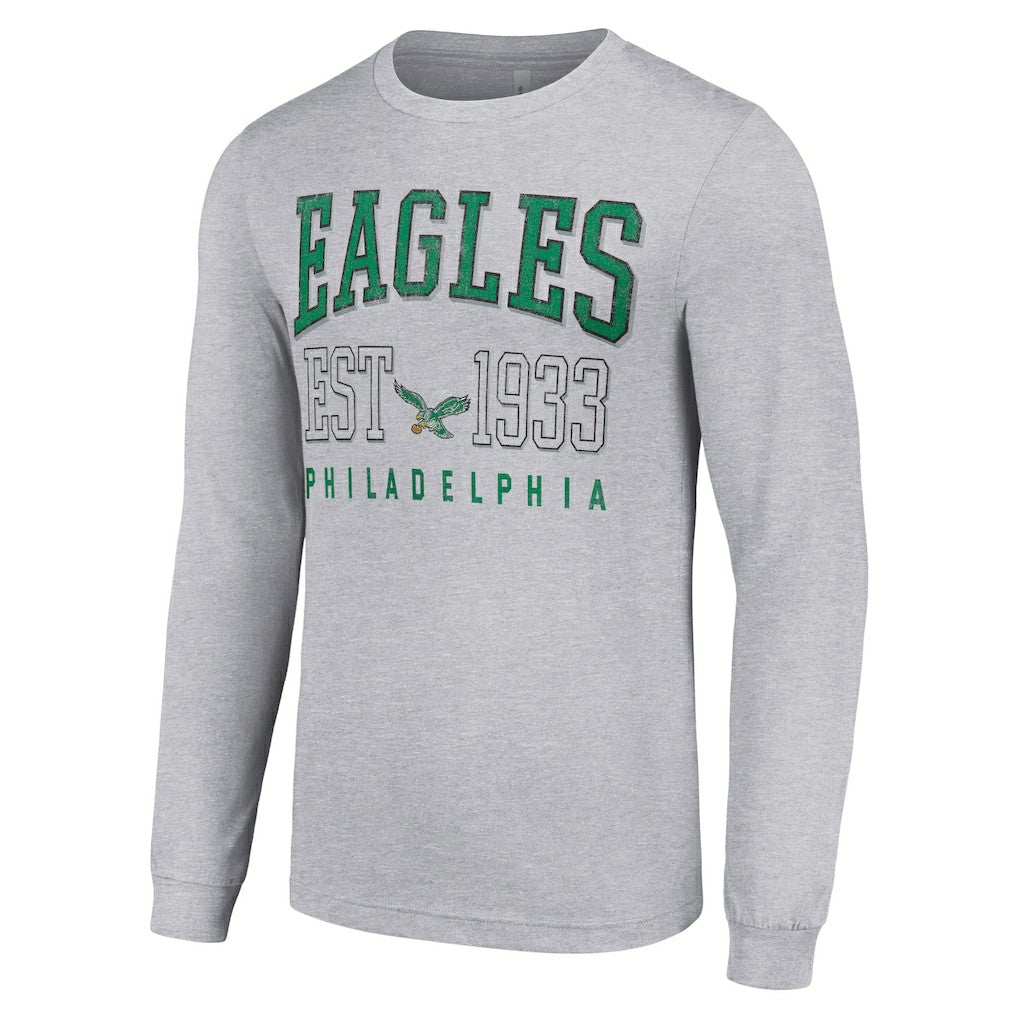 Starter Throwback Logo Long Sleeve T-Shirt - Philadelphia Eagles