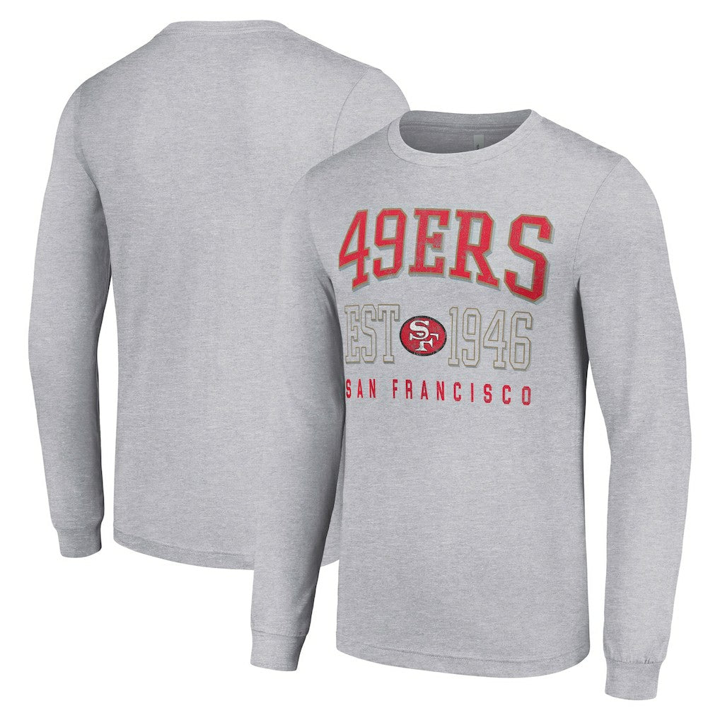 Starter Throwback Logo Long Sleeve T-Shirt - San Francisco 49ers