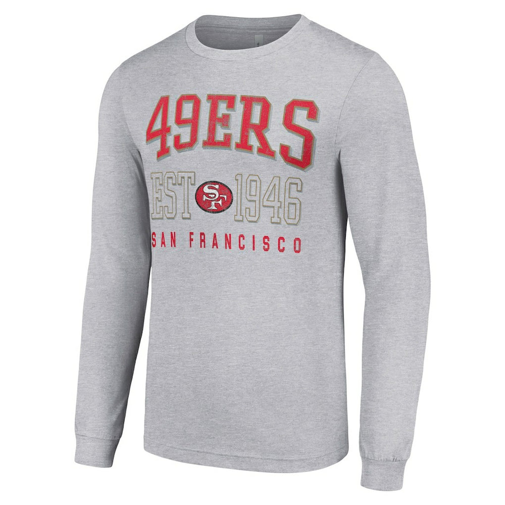 Starter Throwback Logo Long Sleeve T-Shirt - San Francisco 49ers