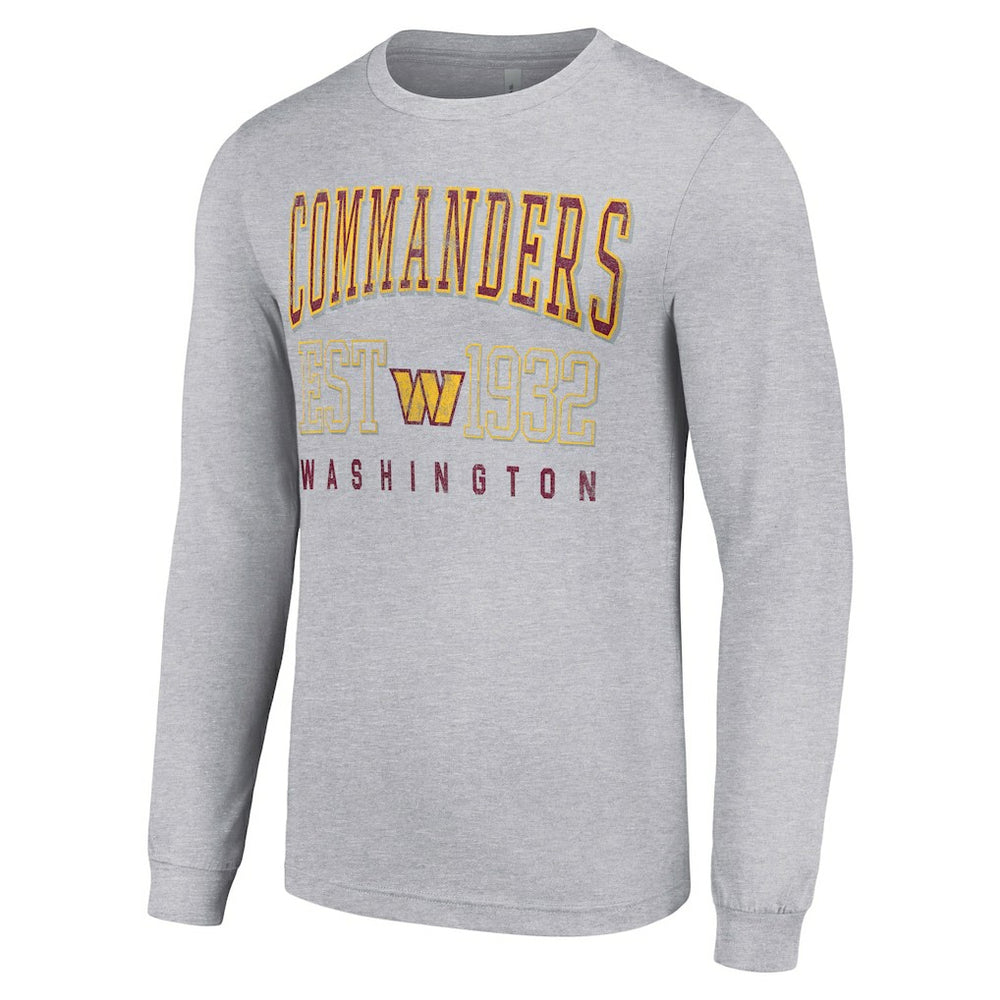 Starter Throwback Logo Long Sleeve T-Shirt - Washington Commanders