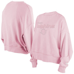 Women's Cozy Pullover Sweatshirt - Miami Dolphins