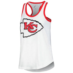 G-III 4Her by Carl Banks Women's Tater Racerback Tank Top - Kansas City Chiefs